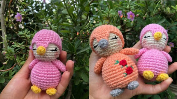 Incredible Cute Crochet Mini Penguin Keychain Amigurumi Pattern for Beginners