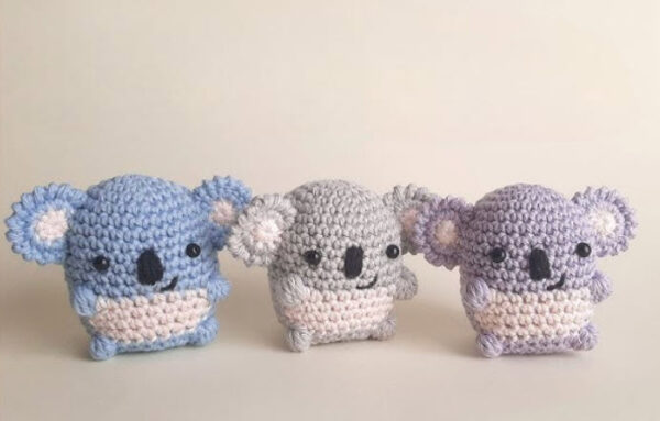 Motivating Crochet Mini Koala Amigurumi Pattern Step-by-Step