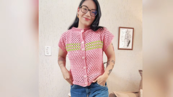 How to Crochet Celina Shirt Milena Miranda Step-by-Step Pattern