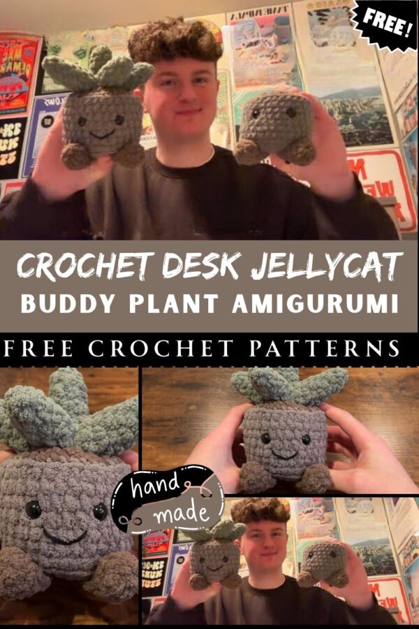 Fabulous Crochet Desk Jellycat Buddy Plant Amigurumi Pattern