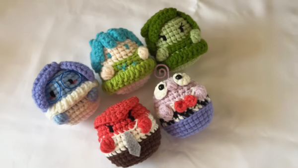 Cute Crochet Mini Emotion Dolls Amigurumi Pattern