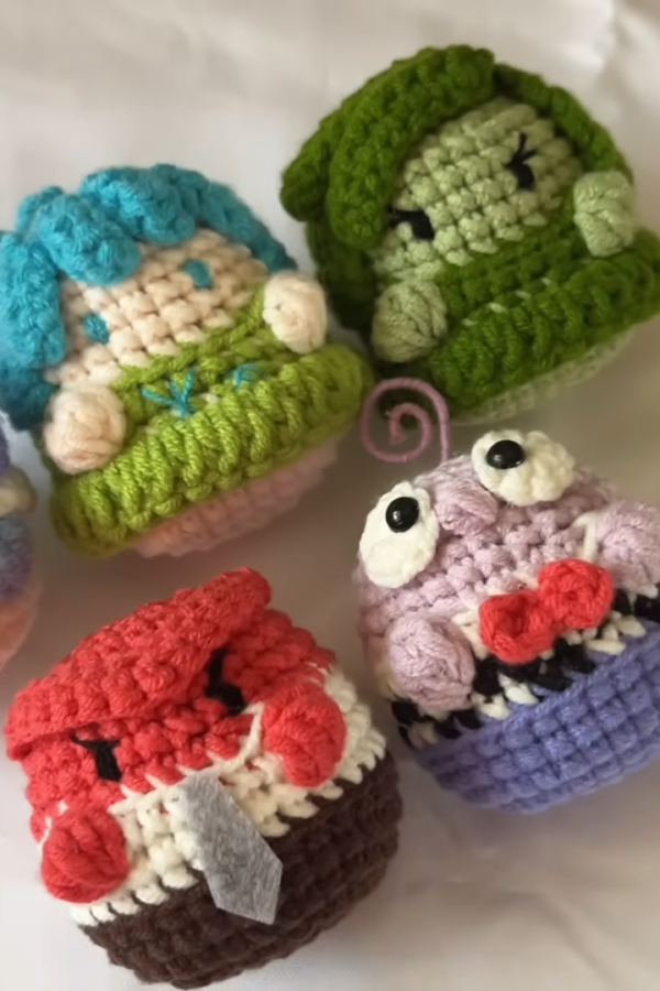 Cute Crochet Mini Emotion Dolls Amigurumi Pattern