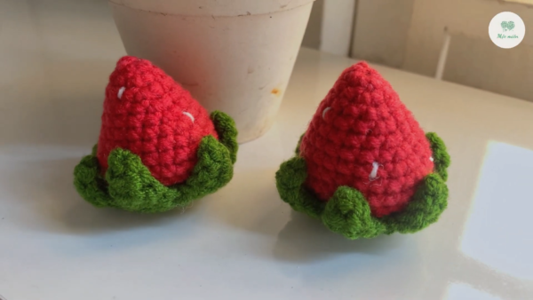 Fantastic Crochet Mini Strawberry Plush Step-by-Step Pattern for Beginners