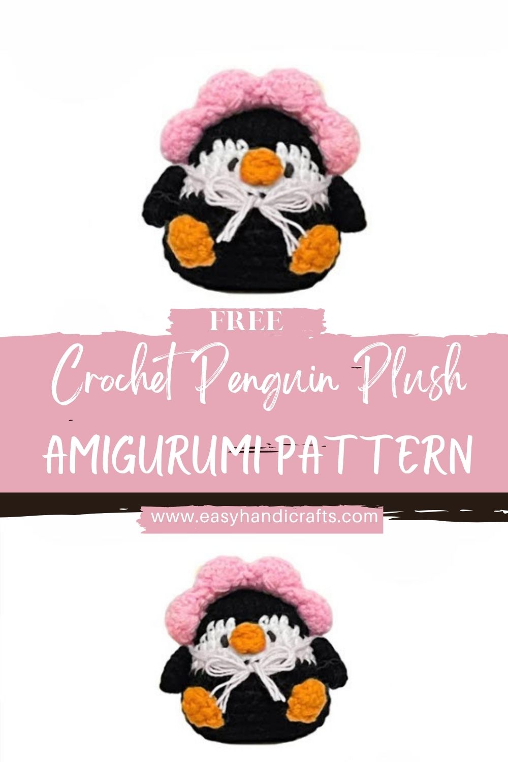 Immaculate Crochet Penguin Plush for Beginners Amigurumi Pattern
