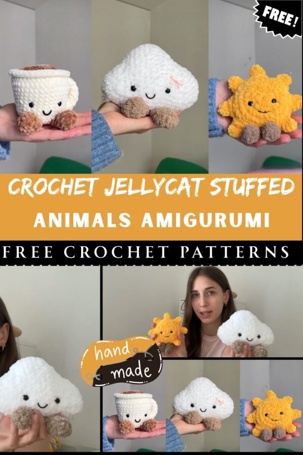 Incredible Crochet Jellycat Stuffed Animals Amigurumi Patterns