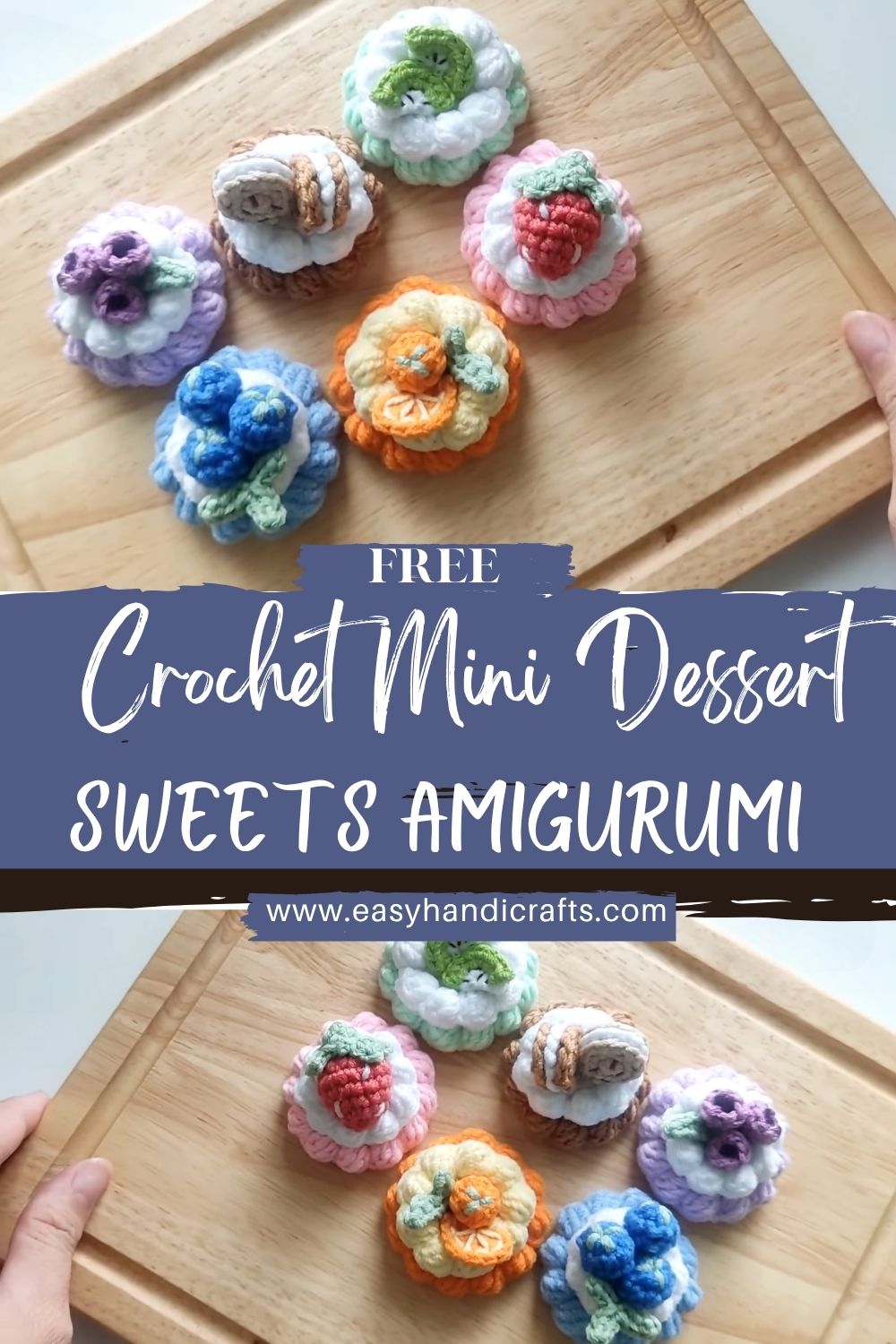 Precious Crochet Mini Dessert Sweets Amigurumi for Beginners Patterns
