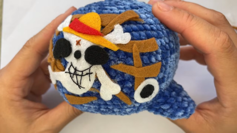 Exceptional Crochet Laboon from One Piece Fun Amigurumi Pattern