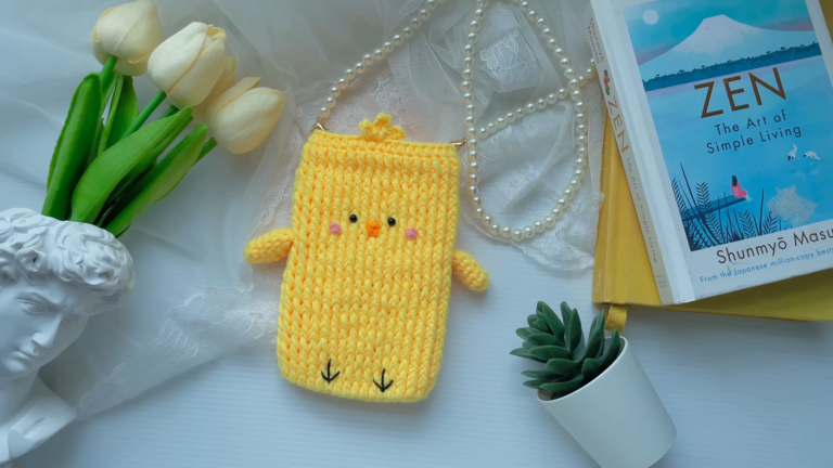 Impressive Cute Crochet Kawaii Baby Chick Phone Pouch Pattern