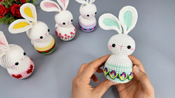 Crochet Easter Bunny Doll Amigurumi Pattern