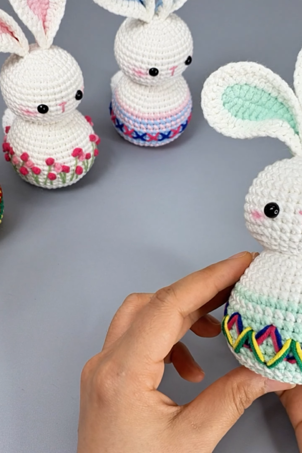 Crochet Easter Bunny Doll Amigurumi Pattern