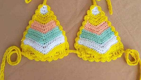Free Crochet Bikini Top Patterns Swimwear for Women