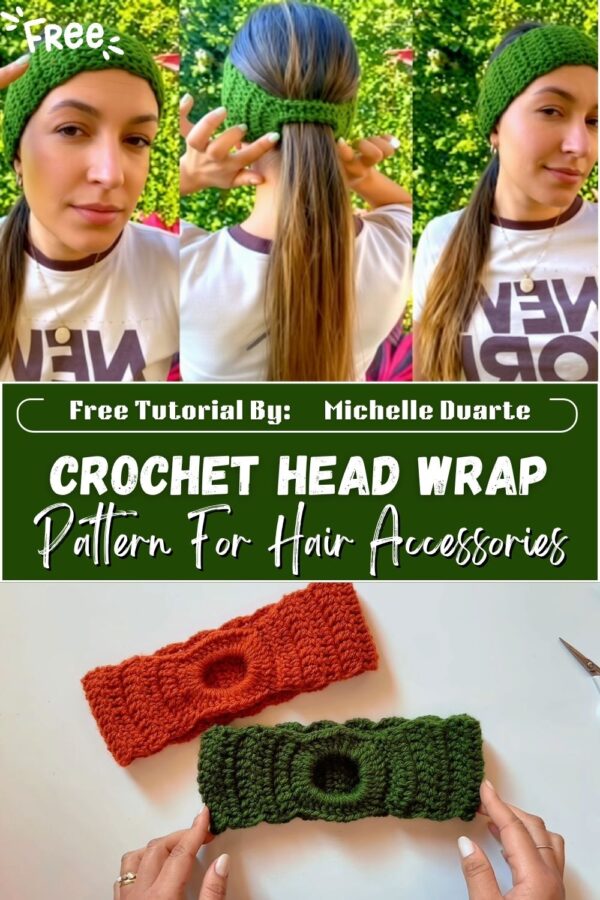 Charming Crochet Head Wrap Pattern For Hair Accessories 