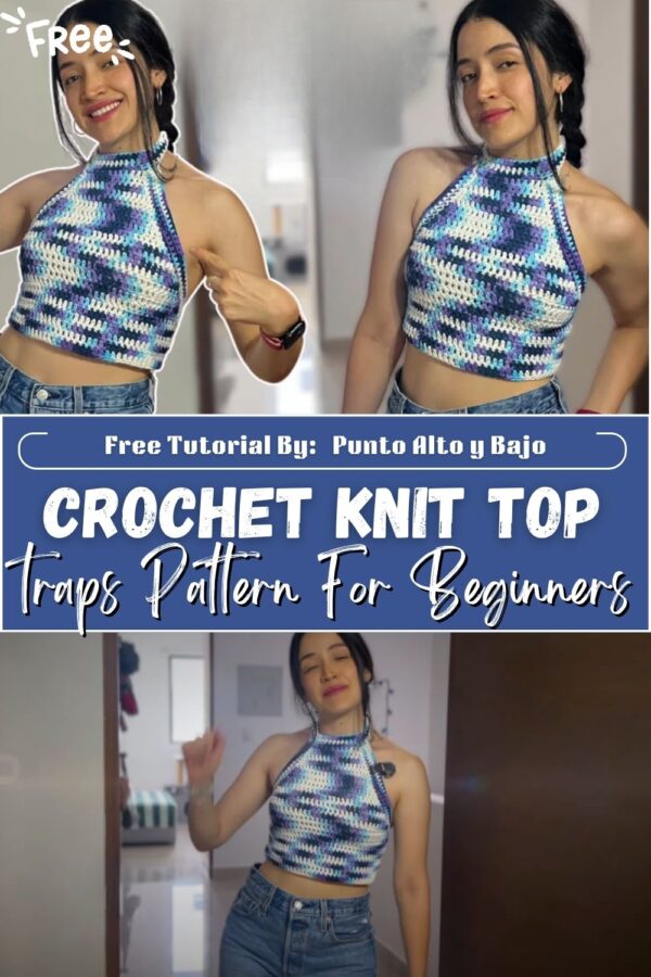 Charming Crochet Knit Top Straps Pattern For Beginners 