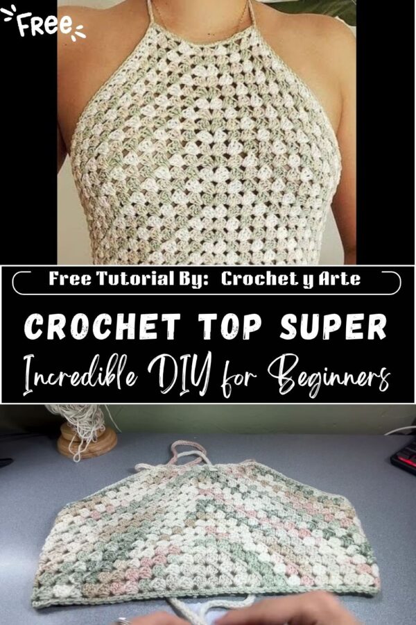 Classy Crochet Top Super Pattern Incredible DIY for Beginners