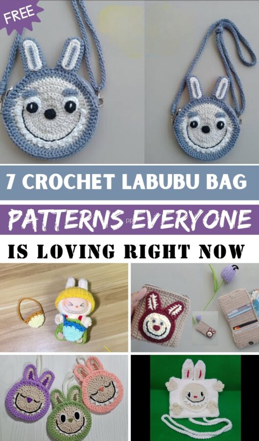 Creative Crochet Labubu Bag Patterns Everyone Is Loving Right Now