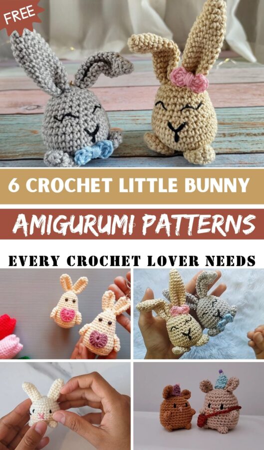 Crochet Little Bunny Amigurumi Patterns Every Crochet Lover Needs 