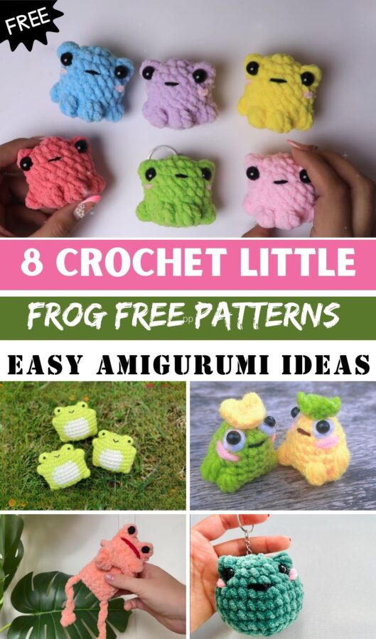 Crochet Little Frog Free Patterns Easy Amigurumi Ideas to Make
