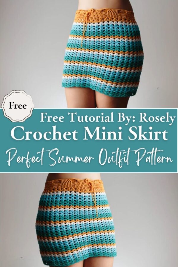 Enchanting Crochet Mini Skirt Perfect Summer Outfit Pattern 