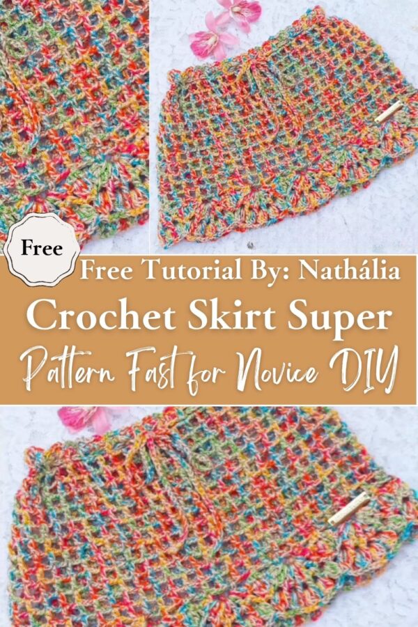 Flawless Crochet Skirt Super Pattern Fast for Novice DIY 