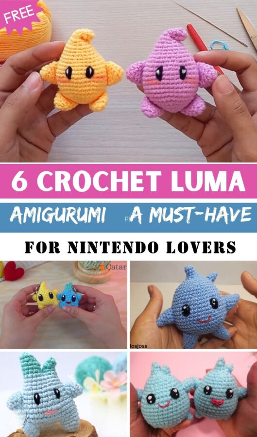 Free Crochet Luma Amigurumi – A Must-Have for Nintendo Lovers 
