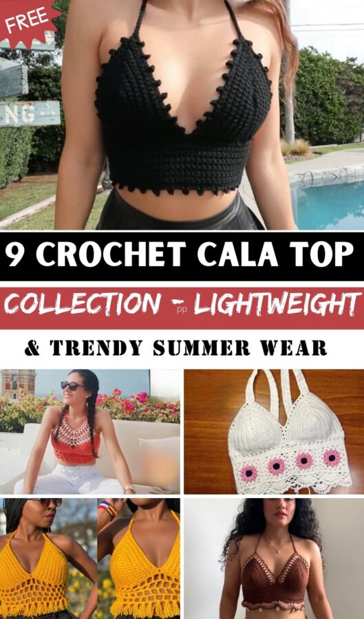Fresh Crochet Cala Top Collection - Lightweight & Trendy Summer Wear 