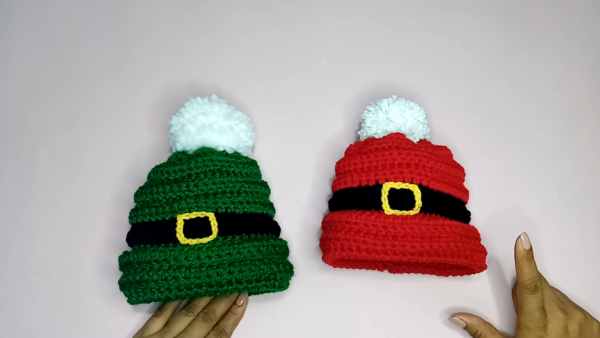 Crochet Beanie Newborn to Adult Same Pattern for Family Matching Hats