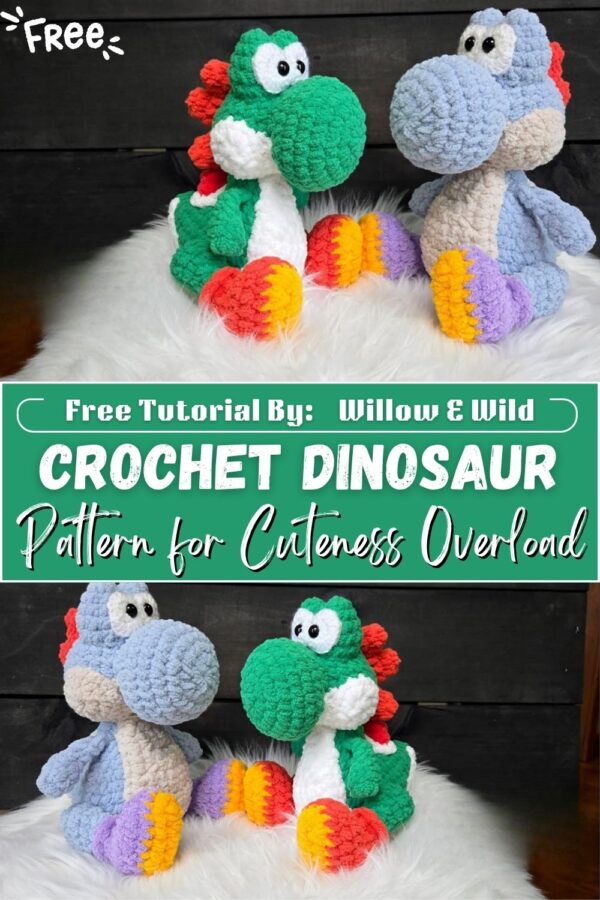  Graceful Crochet Dinosaur Amigurumi Pattern for Cuteness Overload