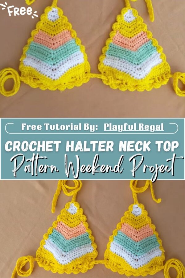 Graceful Crochet Halter Neck Top Pattern Weekend Project 