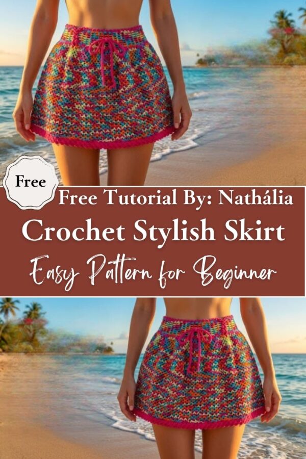 How to Make a Crochet Stylish Skirt Easy Pattern for Beginners