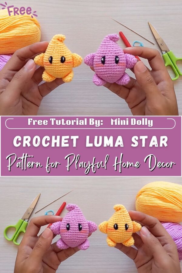 Innovative Crochet Luma Star Amigurumi Pattern for Playful Home Decor 