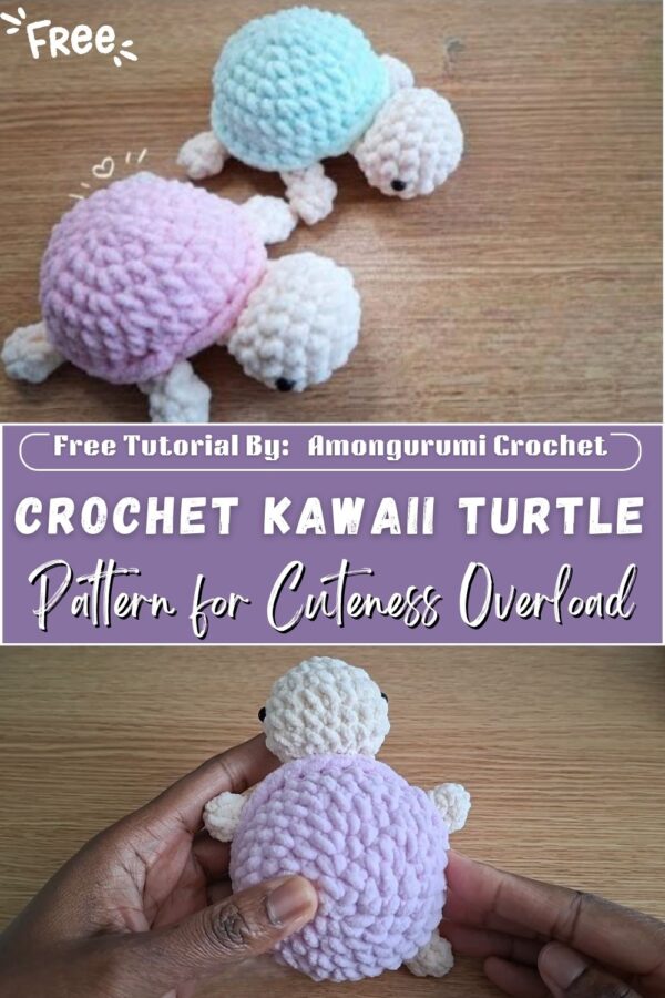  Inspiring Crochet Kawaii Turtle Amigurumi Pattern for Cuteness Overload 
