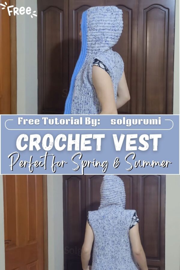 Lightweight Crochet Vest Pattern Perfect for Spring & Summer