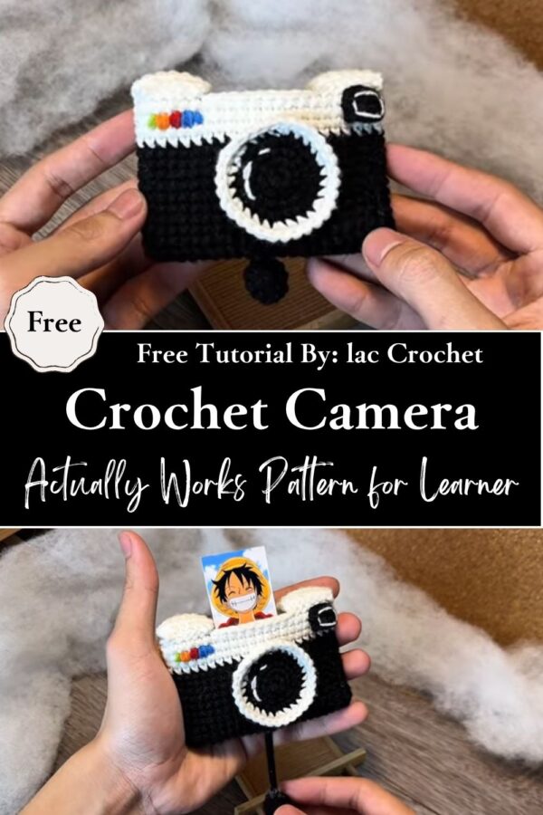 Magical Crochet Camera That Actually Works Pattern for Learner