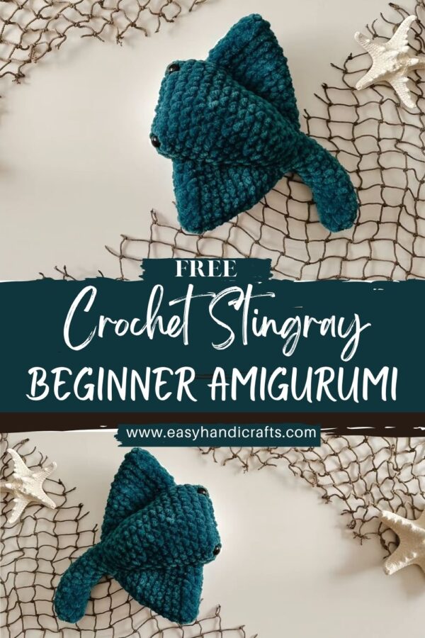  Motivating Crochet Stingray Beginner Amigurumi Free Detailed Pattern Guide