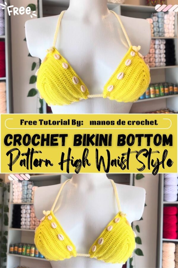 Outstanding Crochet Bikini Bottom Pattern High Waist Style 