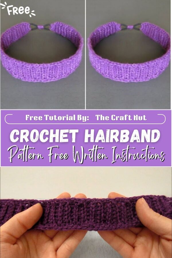 Outstanding Crochet Hairband Pattern Free Written Instructions