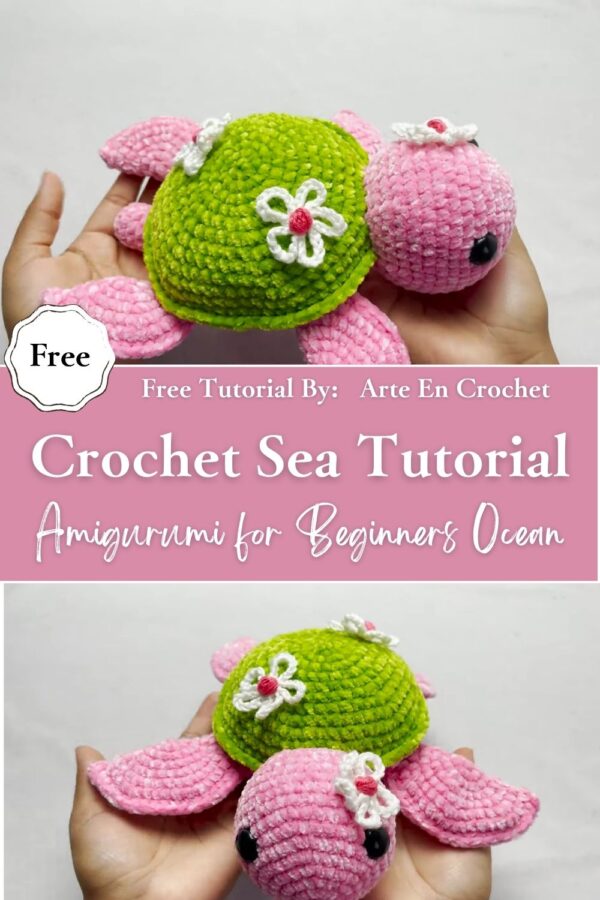  Precious Crochet Sea Tutorial Amigurumi for Beginners Ocean Pattern 