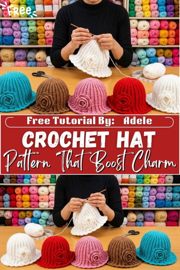 Refined & Sung Crochet Hat Pattern That Boost Charm 