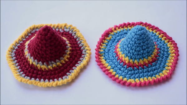 Crochet Sombreros Amigurumi Mexican Hat Patterns Collection