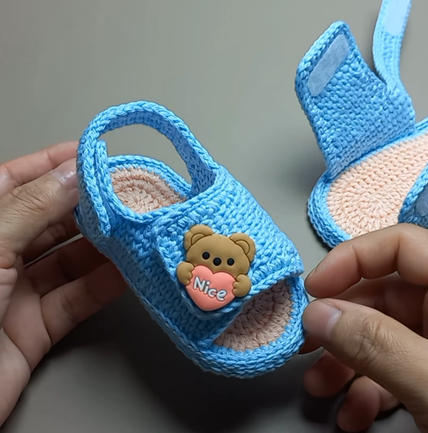 Stylish Crochet Sandals for Babies Patterns Baby Footwear Ideas
