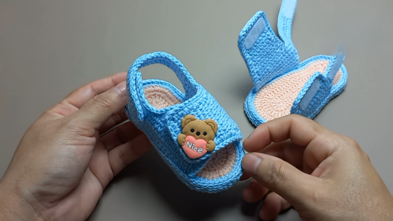 Stylish Crochet Sandals for Babies Patterns Baby Footwear Ideas