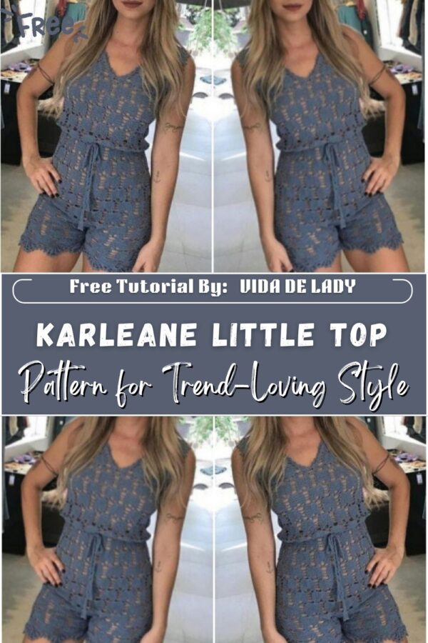 Serene Crochet Karleane Little Top Pattern for Trend-Loving Style 