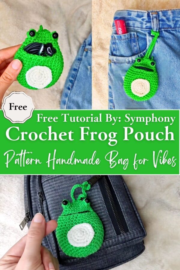  Sparkling Cute Crochet Frog Pouch Pattern for Everyday 
