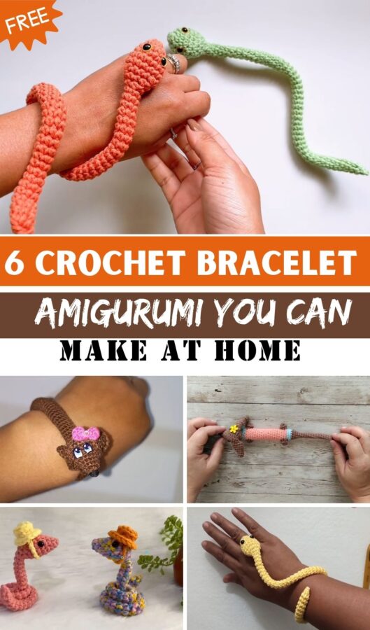 Trendy Crochet Bracelet Amigurumi You Can Make at Home