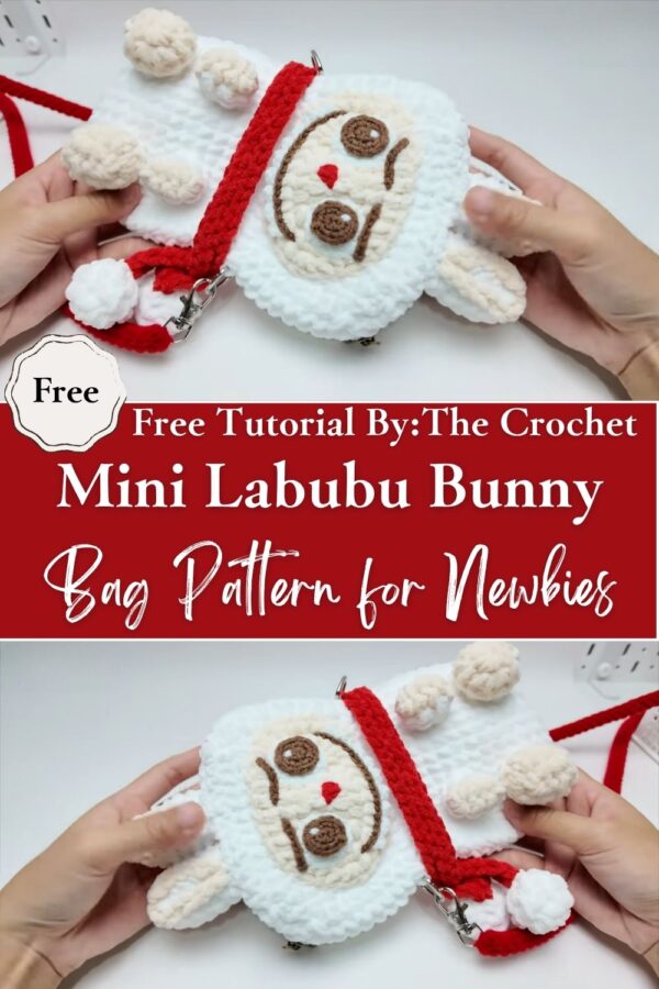 Uplifting Crochet Mini Labubu Bunny Bag Pattern for Newbies