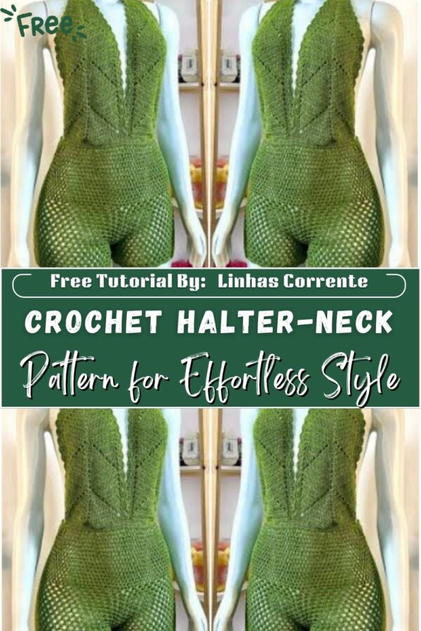 Wonderful Crochet Halter-Neck Pattern for Effortless Style 