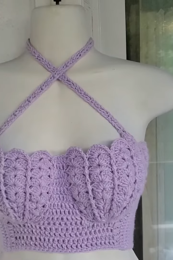 Easy Free Crochet Sirena Crop Top Patterns for Summer Looks