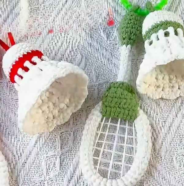 Free Crochet Badminton Shuttlecock Patterns for Beginners, Kids & Gift Ideas