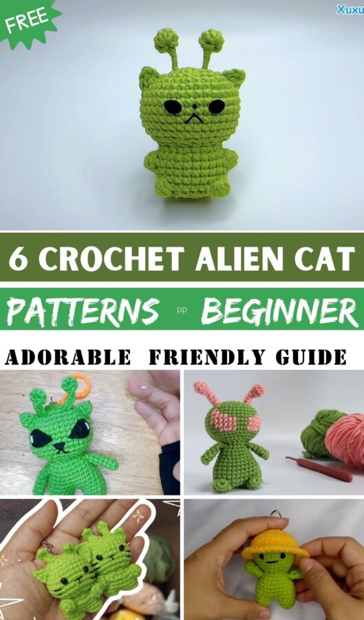 Adorable Crochet Alien Cat Patterns – Beginner Friendly Guide 