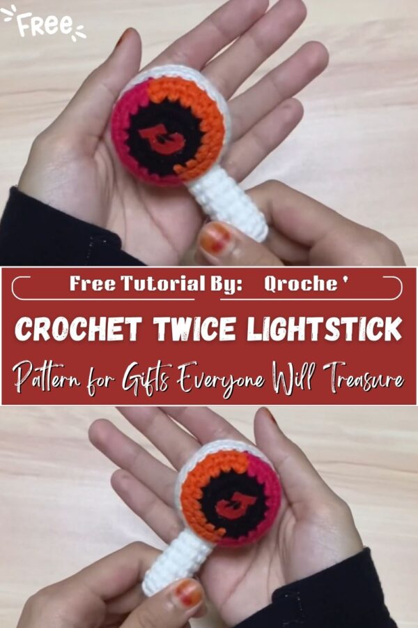 Awesome Crochet TWICE lightstick Amigurumi Pattern for Gifts Everyone Will Treasure
